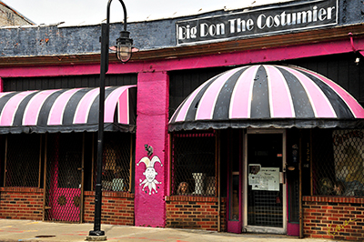 Big Don's the Costumier in Knoxville's Historic Old City